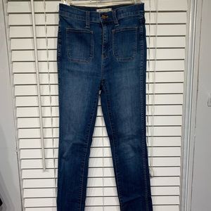 Made well Skinny Crop High Waist Jean